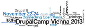 DrupalCamp Vienna 2013 - Nov 22-24 - schedule published